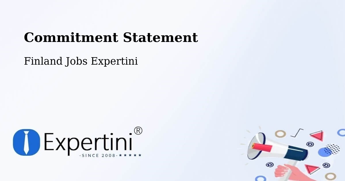 Corporate Commitment – Kankaanpää - Finland Jobs Expertini