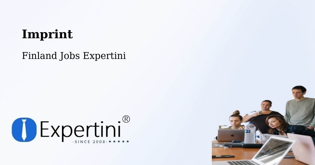 Imprint – Kankaanpää - Finland Jobs Expertini